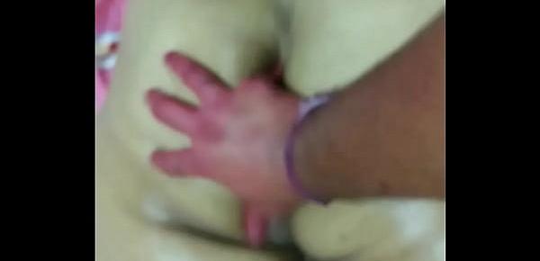  Real Indian bbw  couple  hubby giving massage to his wife Monica bhabhi